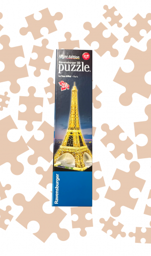 Ravensburger 3D Puzzle „Pariser Eiffelturm – Night Edition“